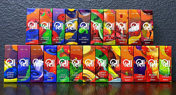 Жидкость для ЭСДН RELL ORANGE SALT "Aloe strawberry kiwi" 10мл 18мг.